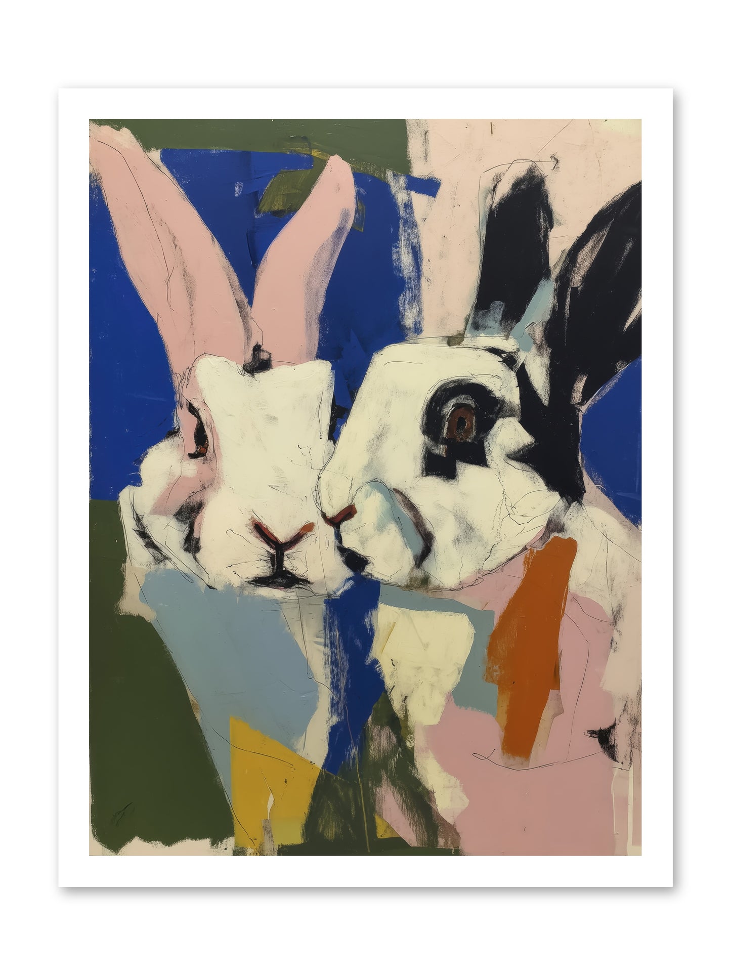Whispering Nuzzle -- Paper Print 18x24