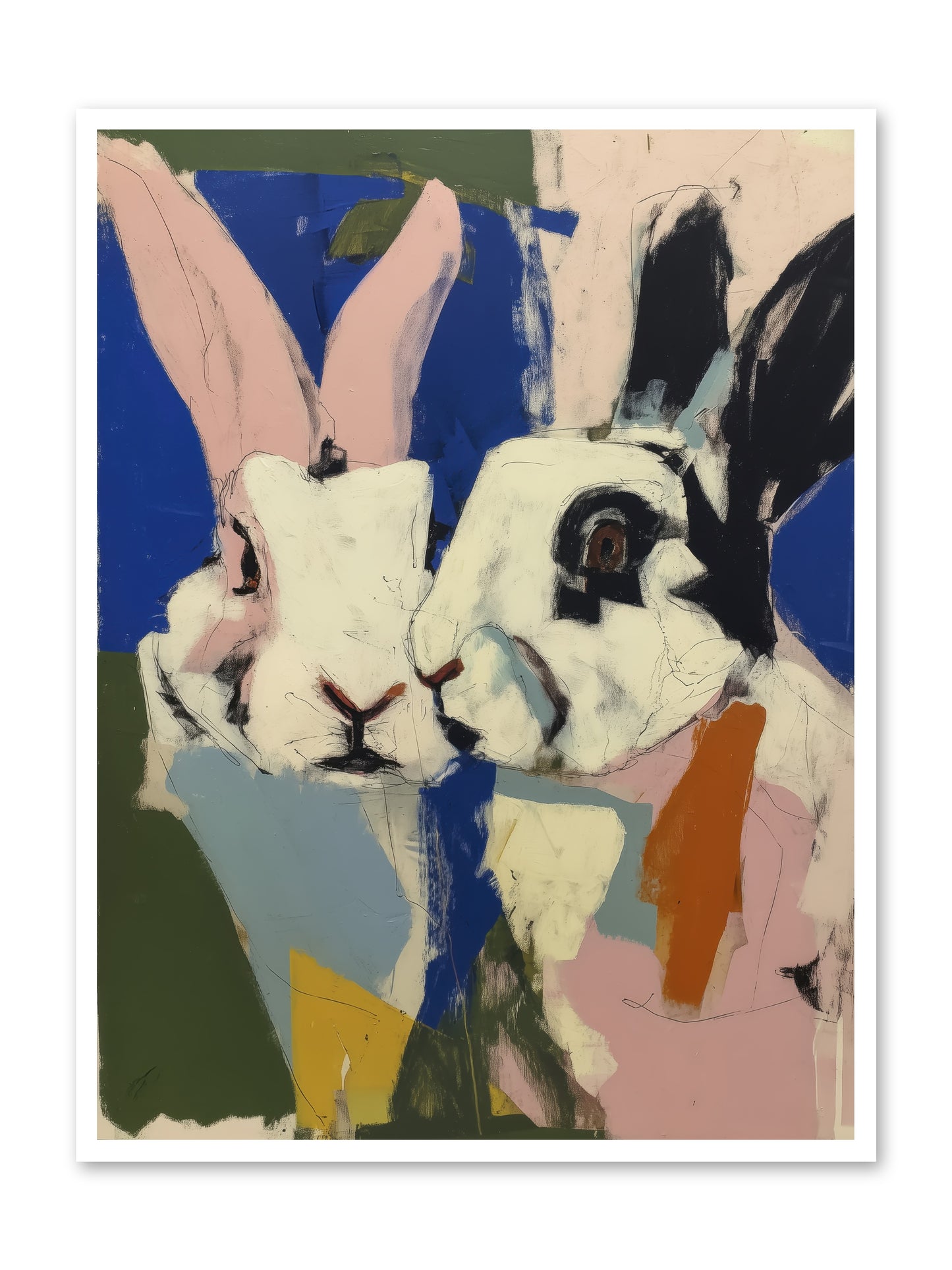 Whispering Nuzzle -- Paper Print 36x48