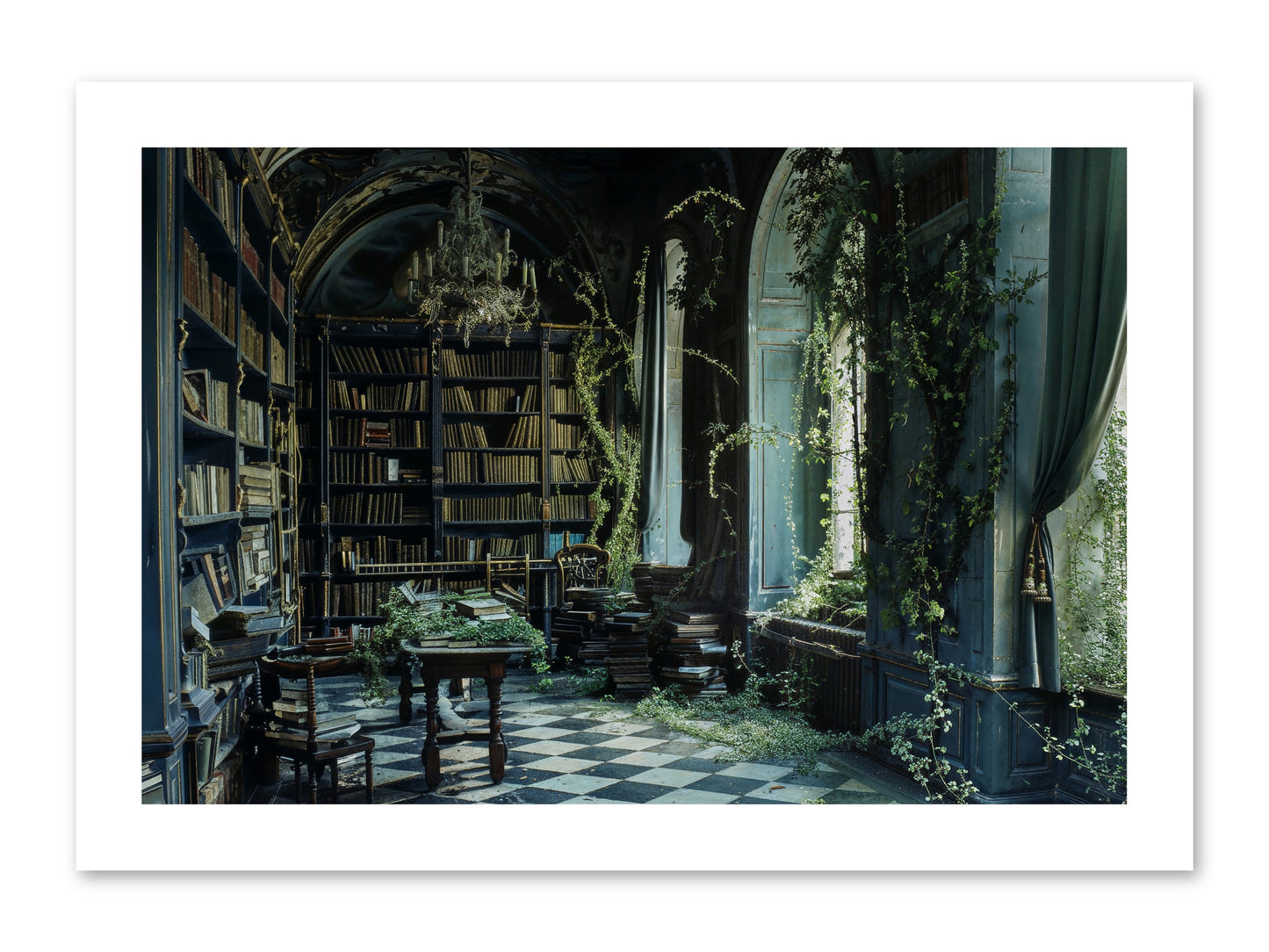 Whispering Pines -- Loose Canvas Print 15x10
