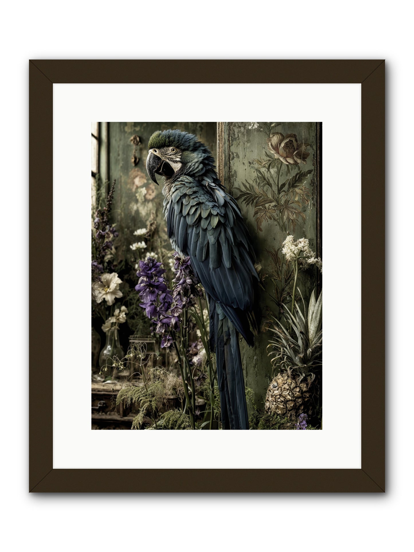 Whisperlight -- Framed Print - Black 12x16