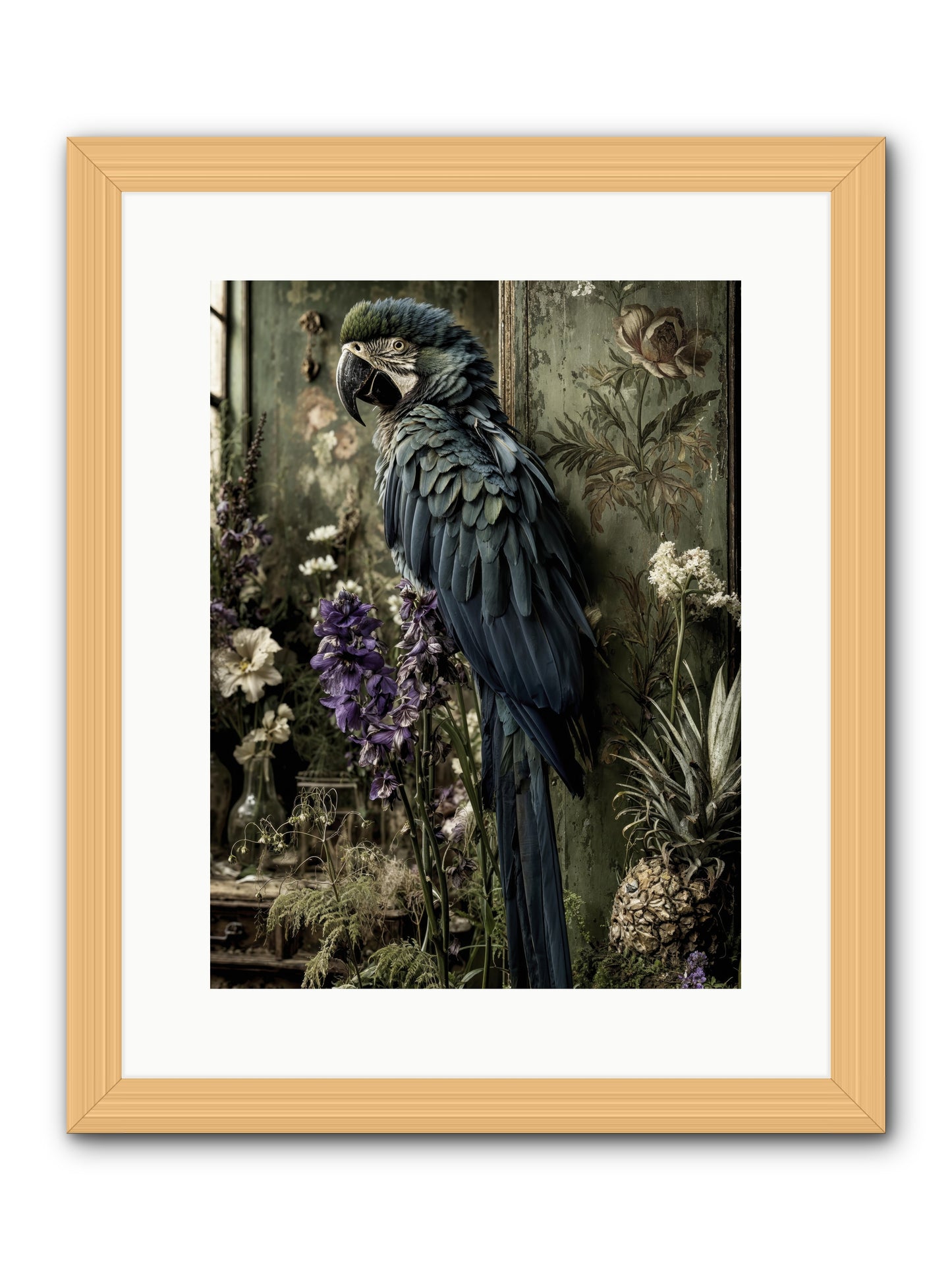 Whisperlight -- Framed Print - Natural 12x16