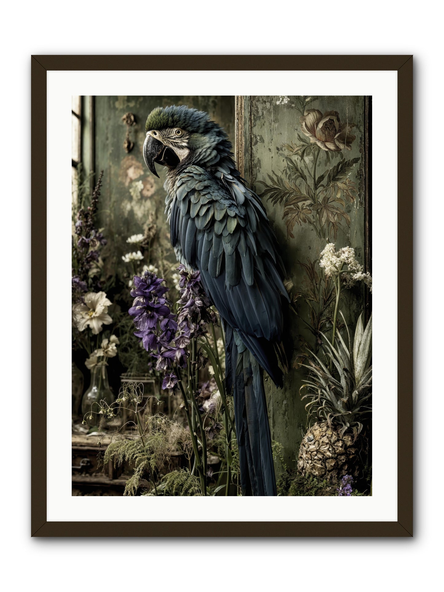 Whisperlight -- Framed Print - Black 24x32