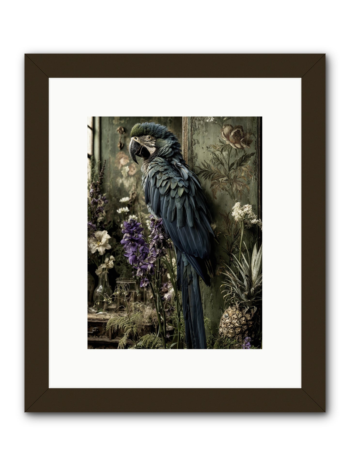 Whisperlight -- Framed Print - Black 9x12