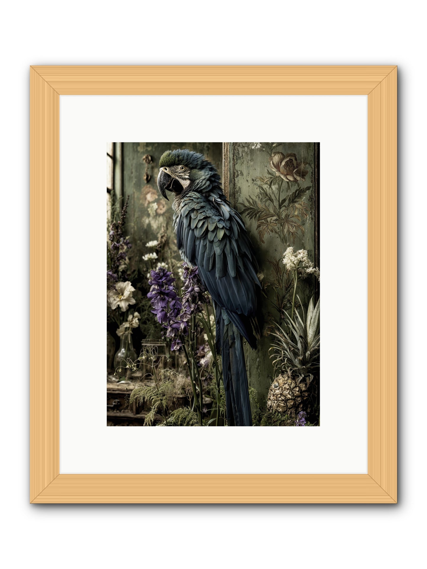 Whisperlight -- Framed Print - Natural 9x12
