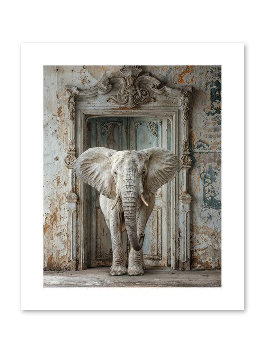 Whispers Of Monsoon And Mist -- Paper Print 8x10