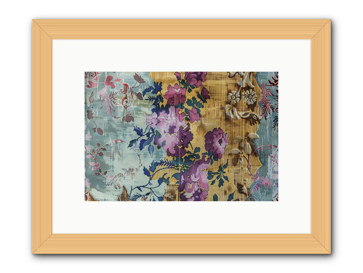 Whispers Of Versailles -- Framed Print - Natural 12x8