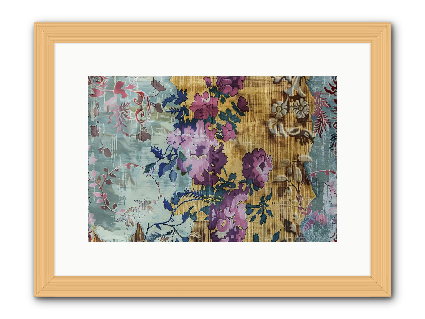 Whispers Of Versailles -- Framed Print - Natural 15x10