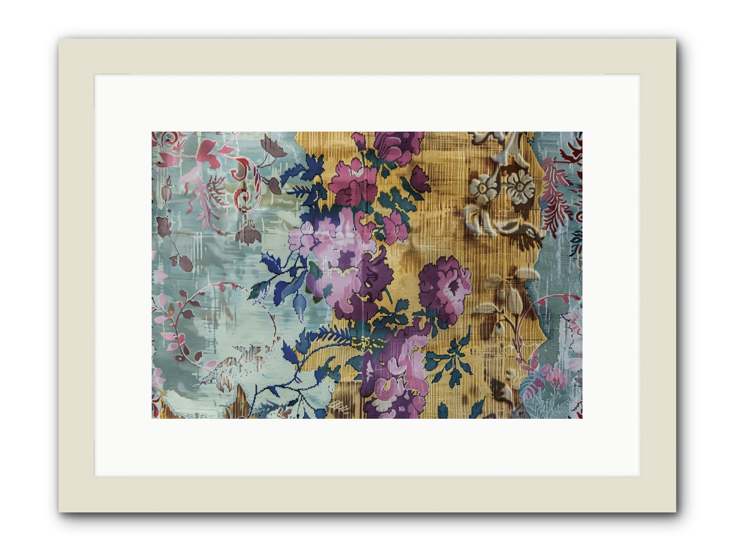 Whispers Of Versailles -- Framed Print - White 15x10