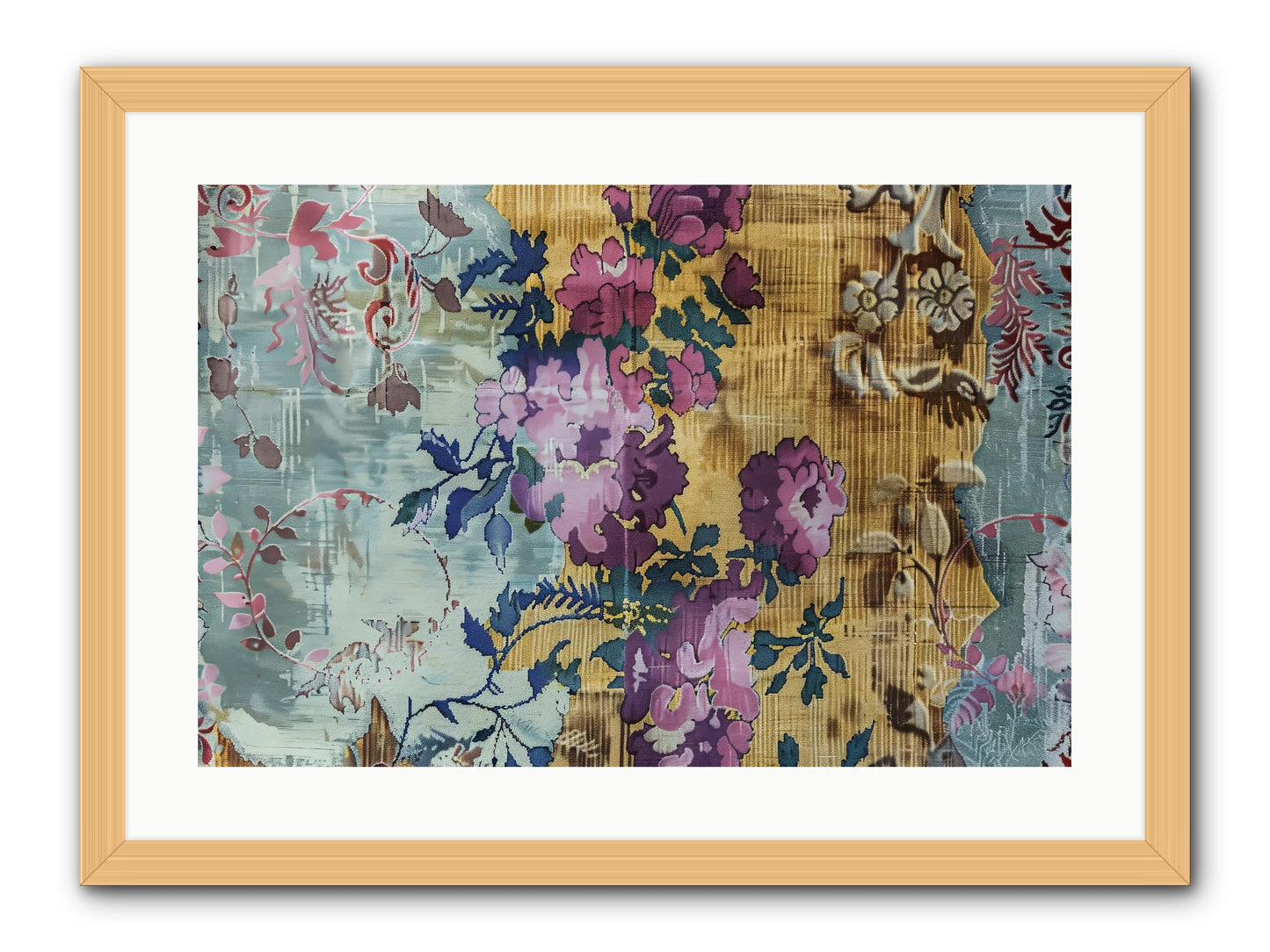 Whispers Of Versailles -- Framed Print - Natural 24x16