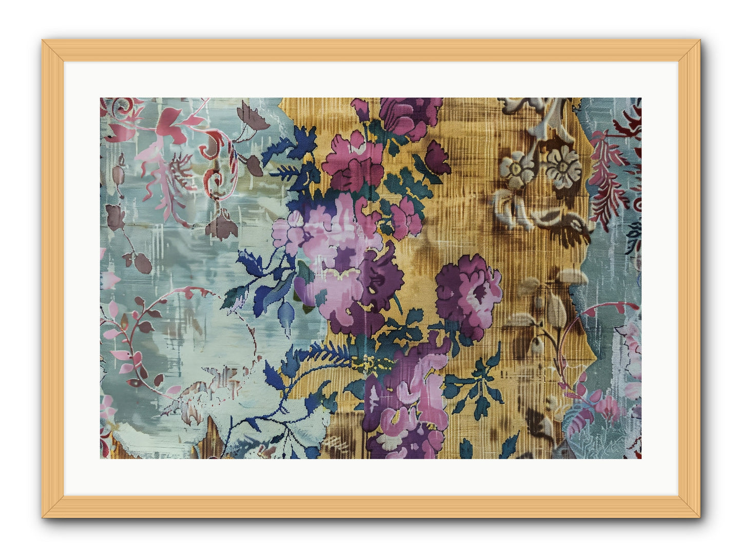 Whispers Of Versailles -- Framed Print - Natural 30x20