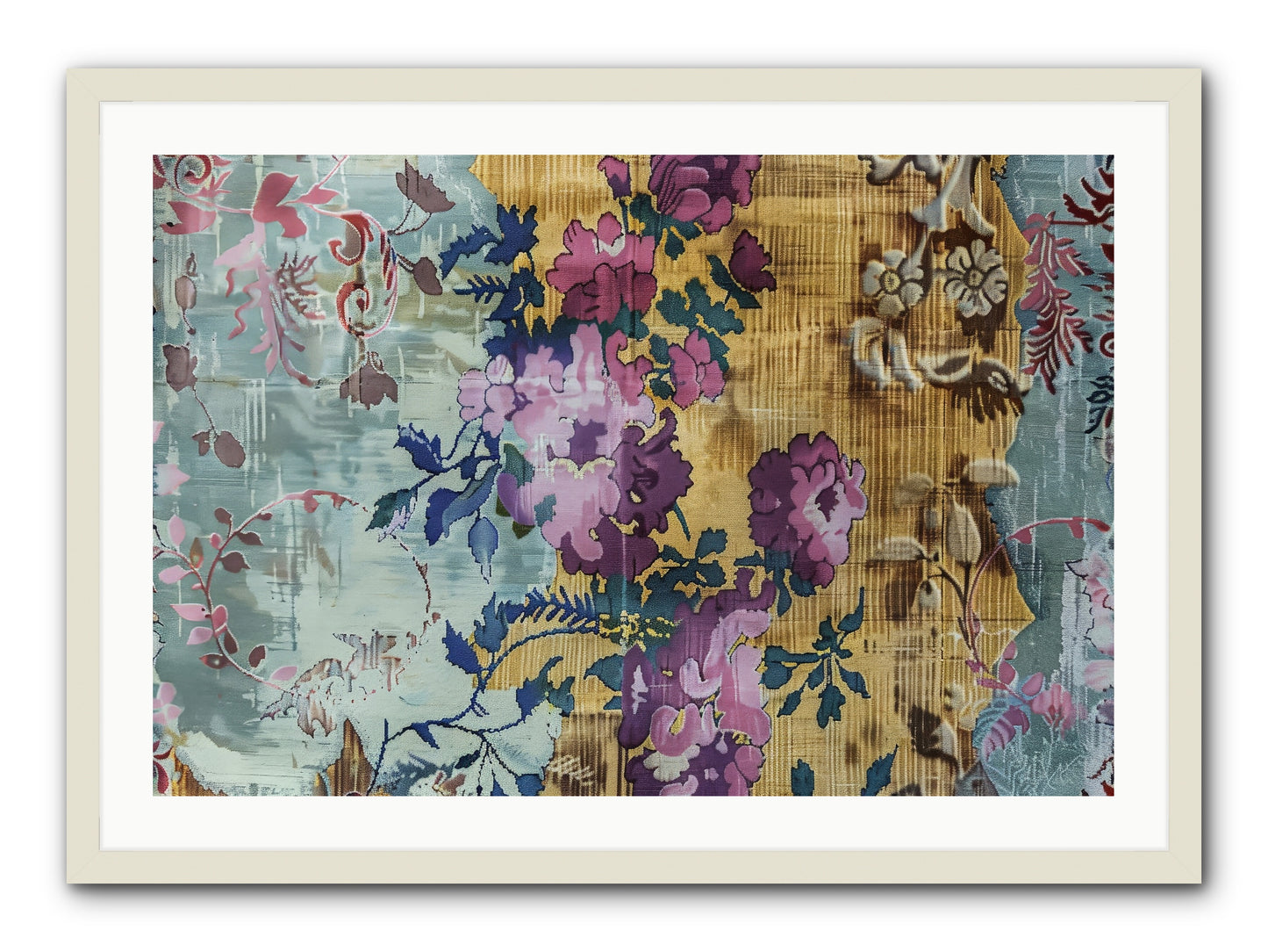 Whispers Of Versailles -- Framed Print - White 36x24