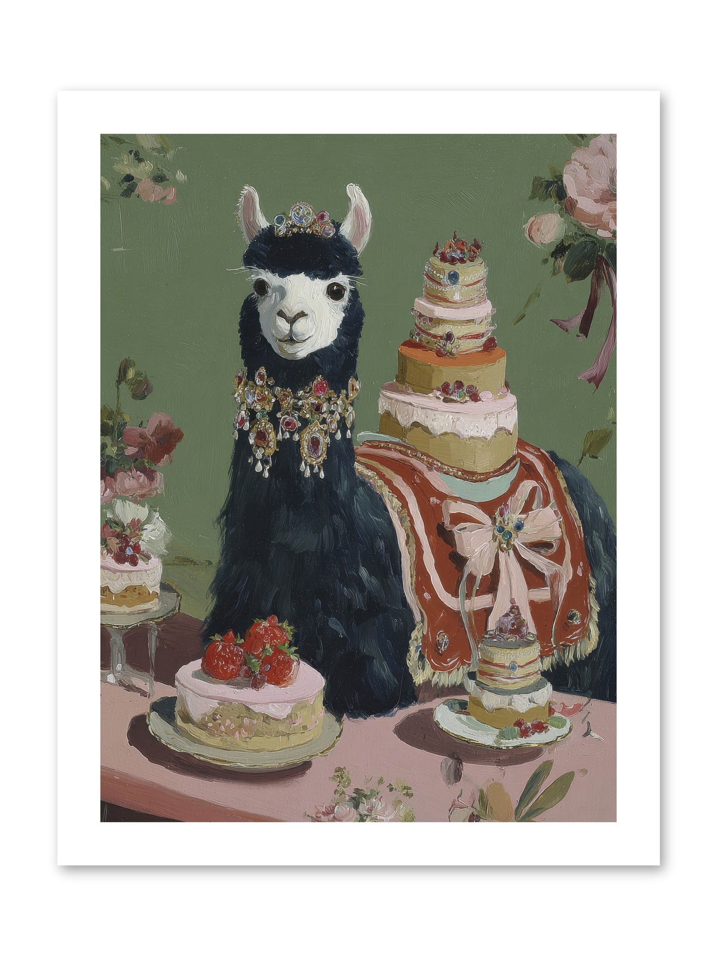 Whispers of Delight -- Paper Print 12x16