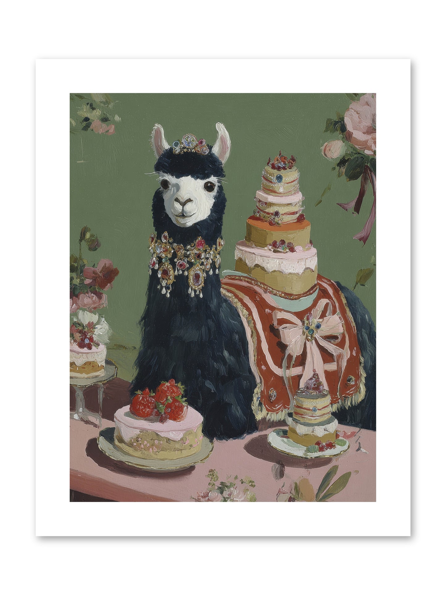 Whispers of Delight -- Paper Print 9x12