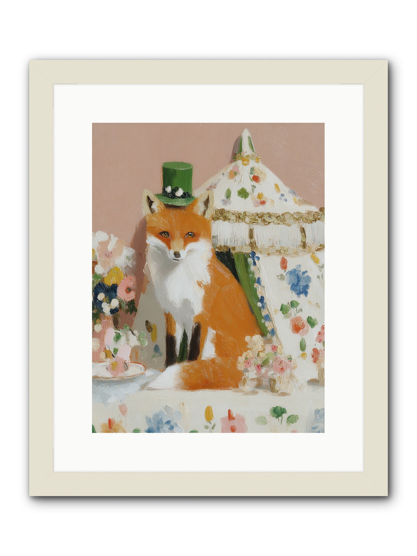 Whispers of Wonder -- Framed Print - White 12x16