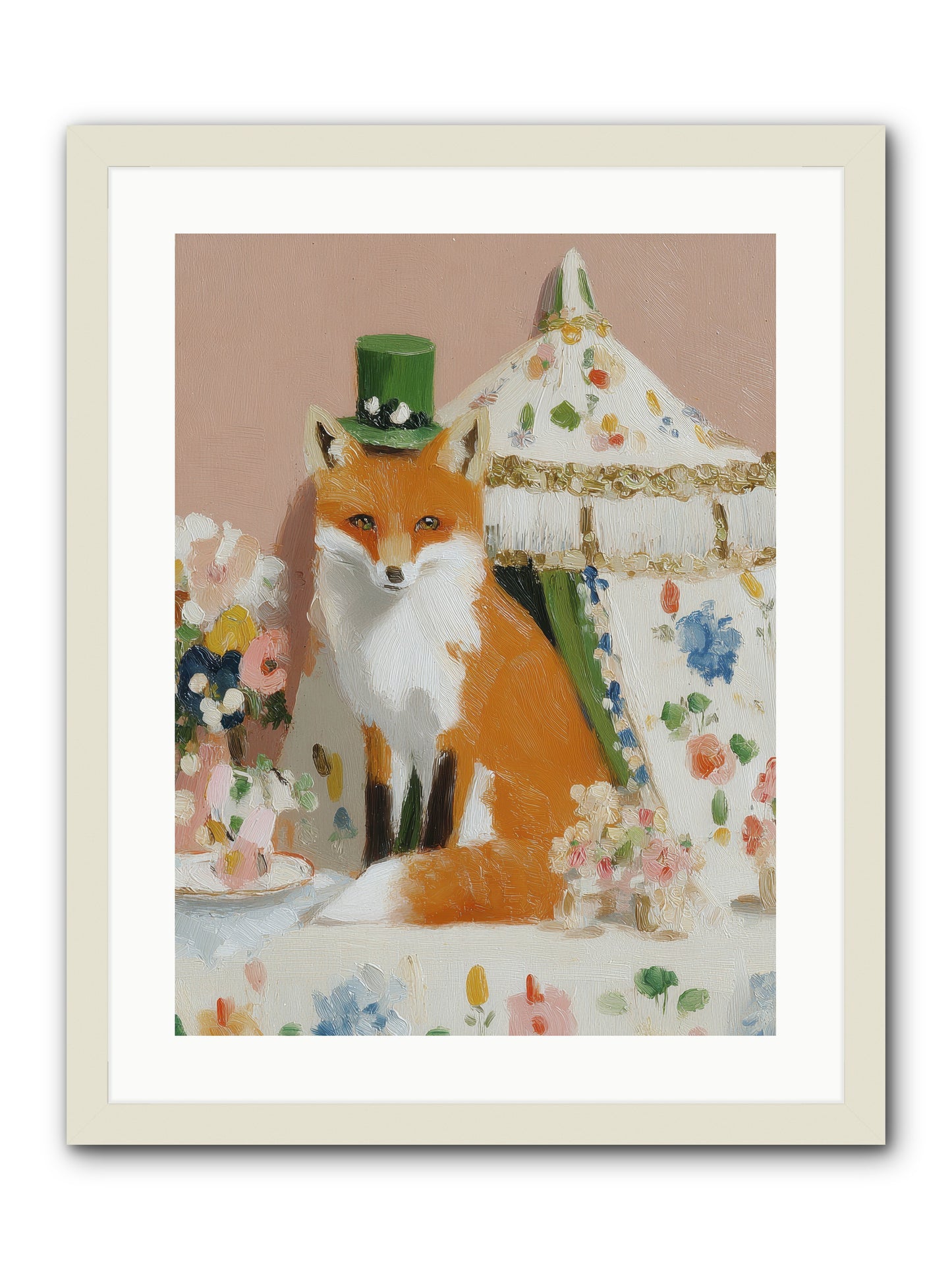 Whispers of Wonder -- Framed Print - White 18x24
