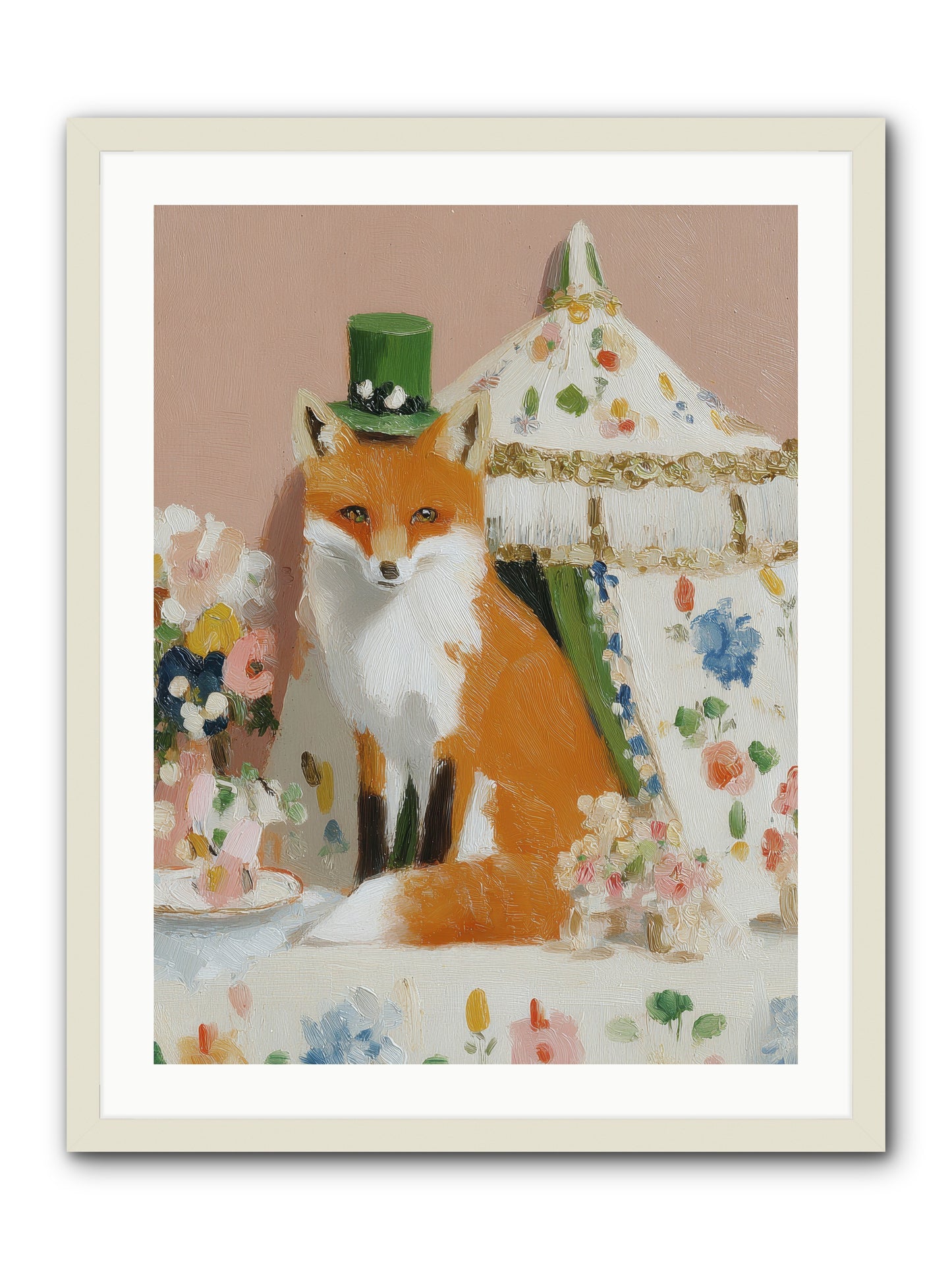 Whispers of Wonder -- Framed Print - White 24x32
