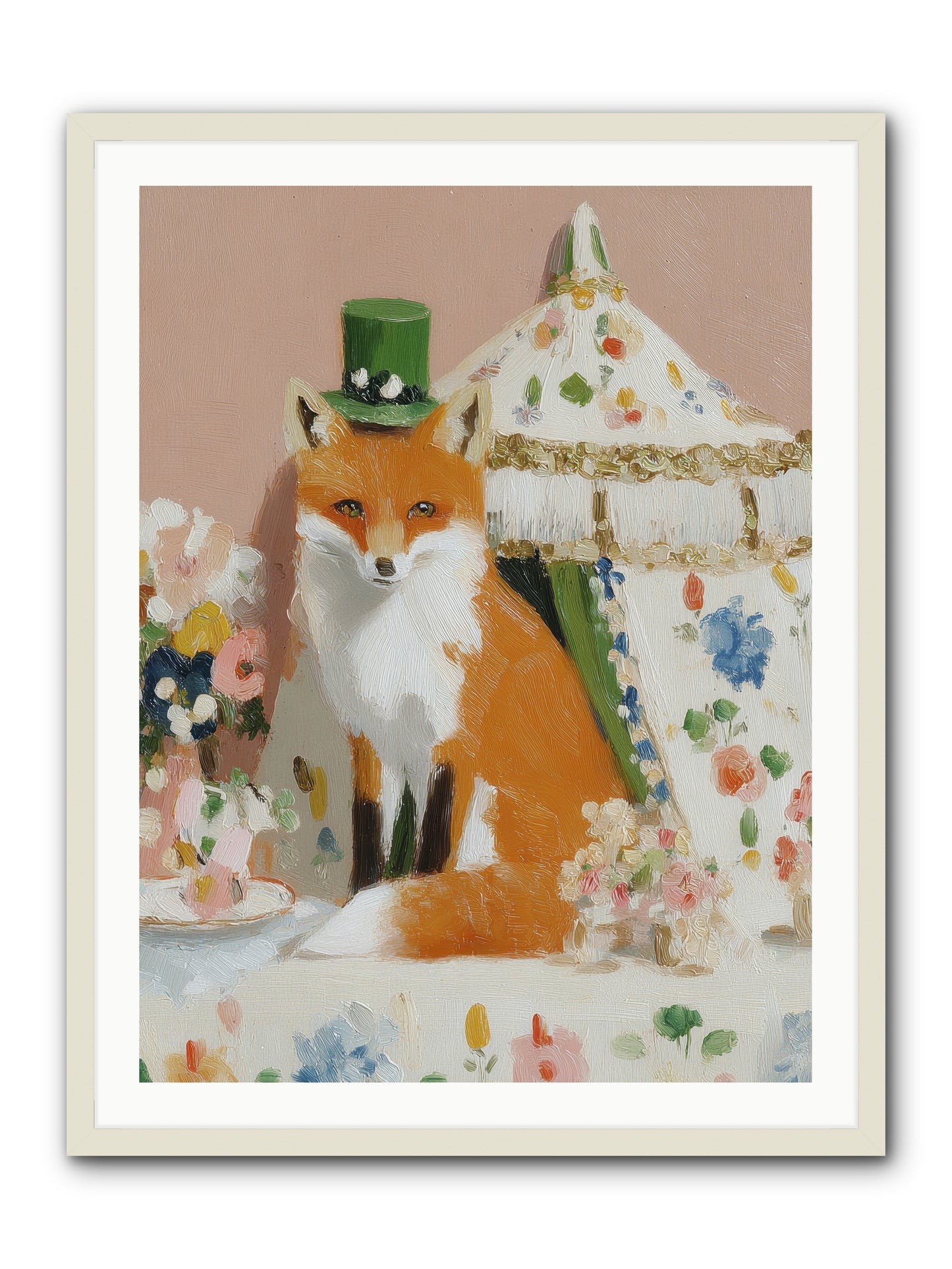 Whispers of Wonder -- Framed Print - White 30x40