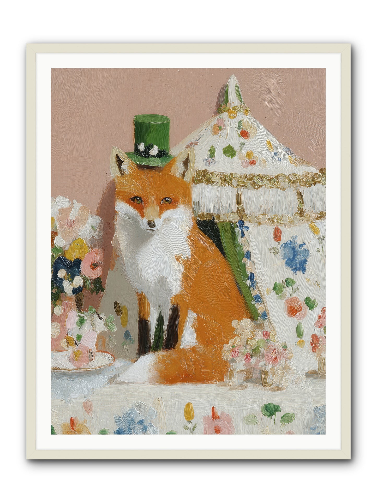 Whispers of Wonder -- Framed Print - White 36x48