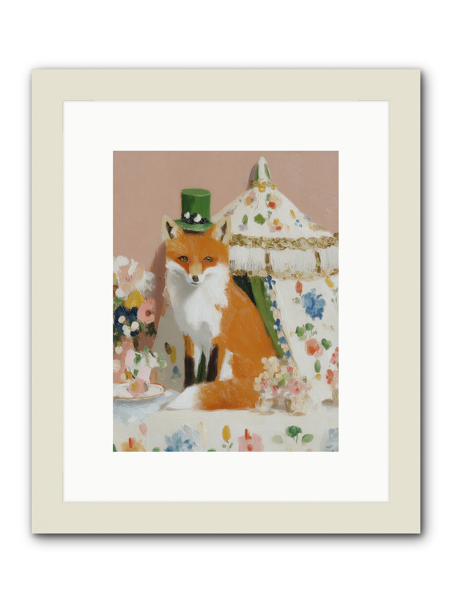 Whispers of Wonder -- Framed Print - White 9x12