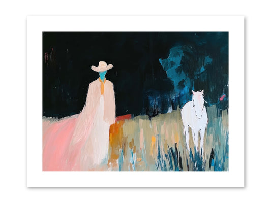 Whispers of the Plains -- Paper Print 12x9