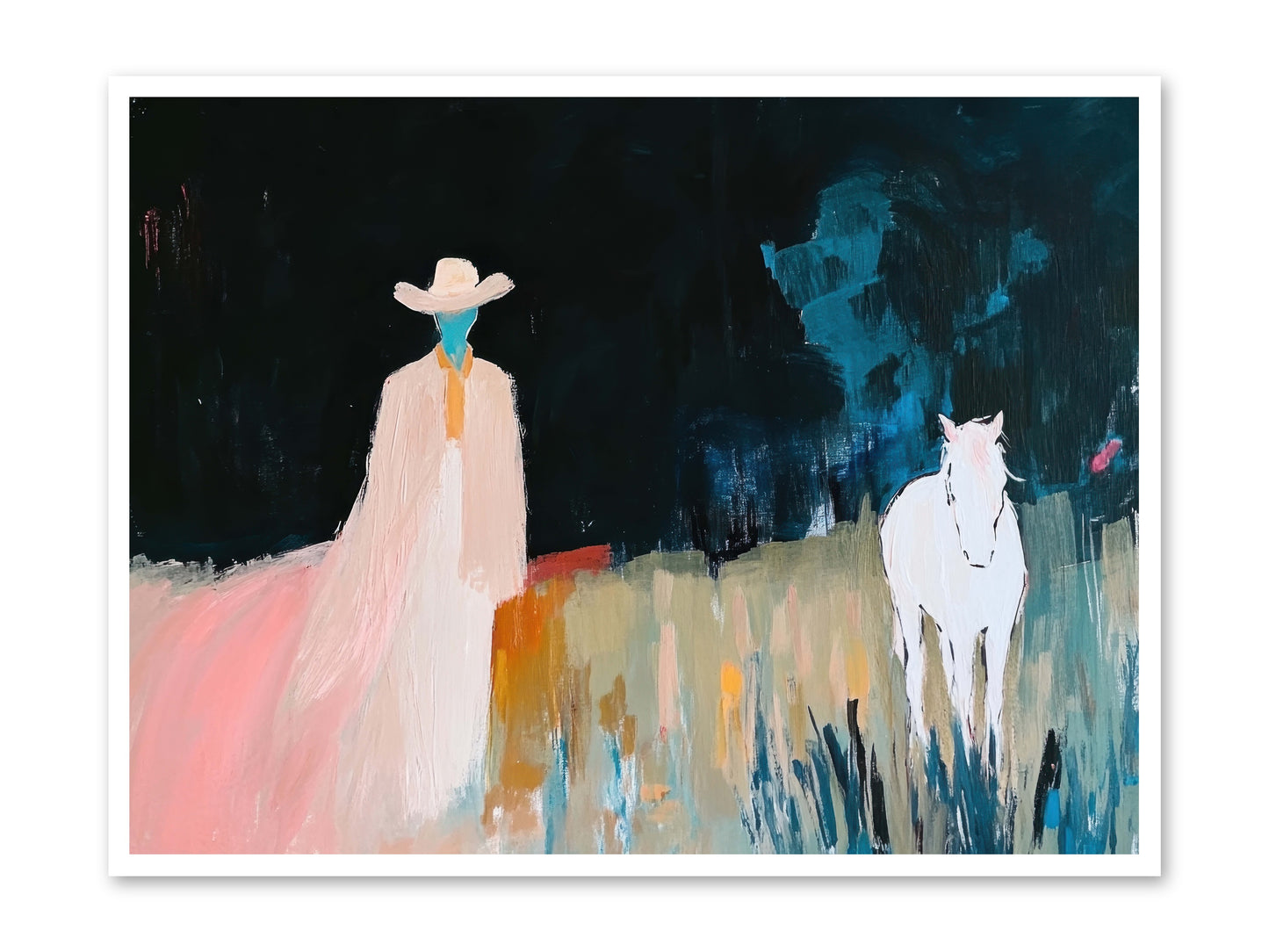 Whispers of the Plains -- Loose Canvas Print 48x36