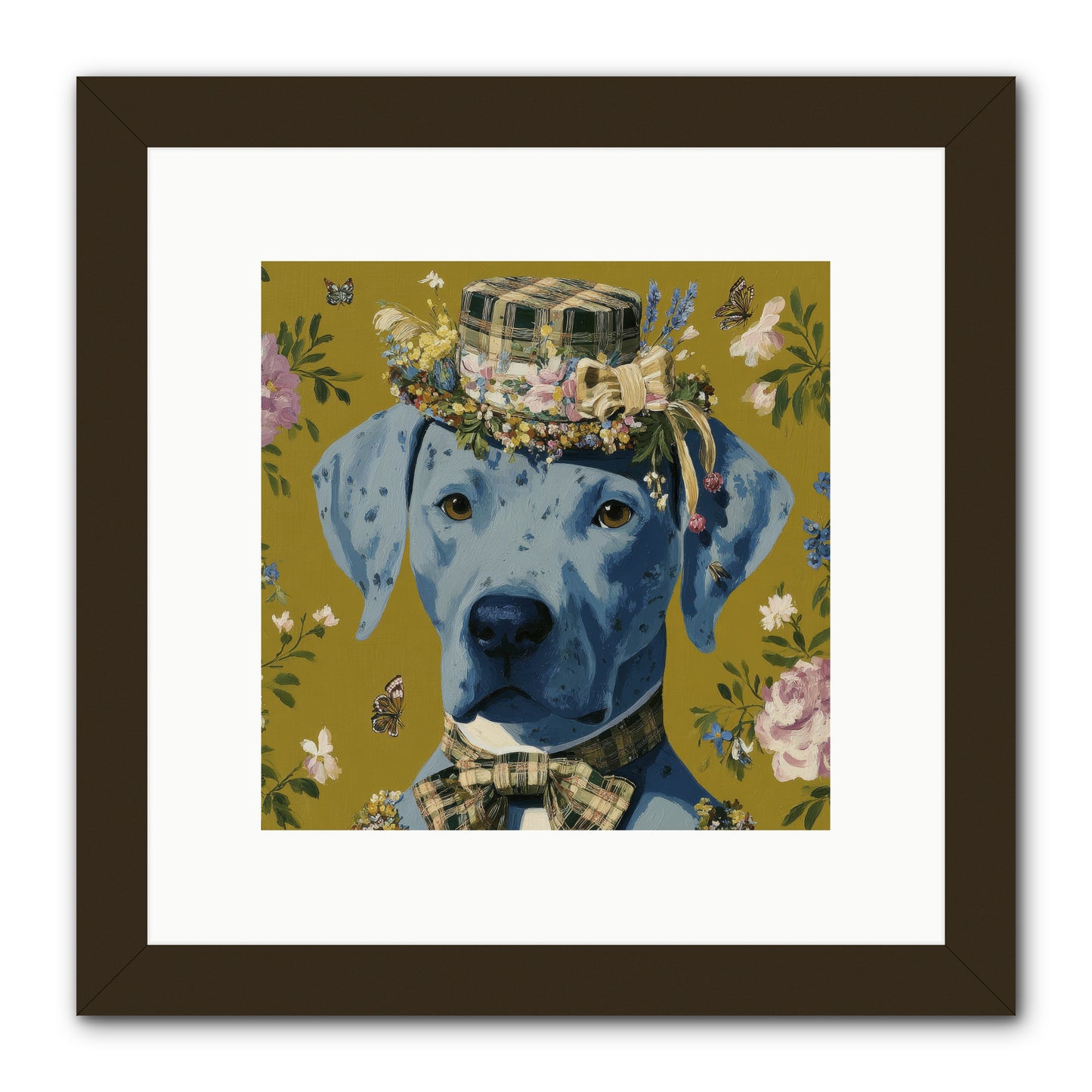 Whispers of the Woodland -- Framed Print - Black 10x10
