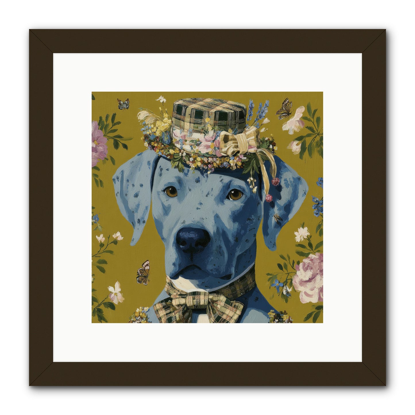 Whispers of the Woodland -- Framed Print - Black 12x12