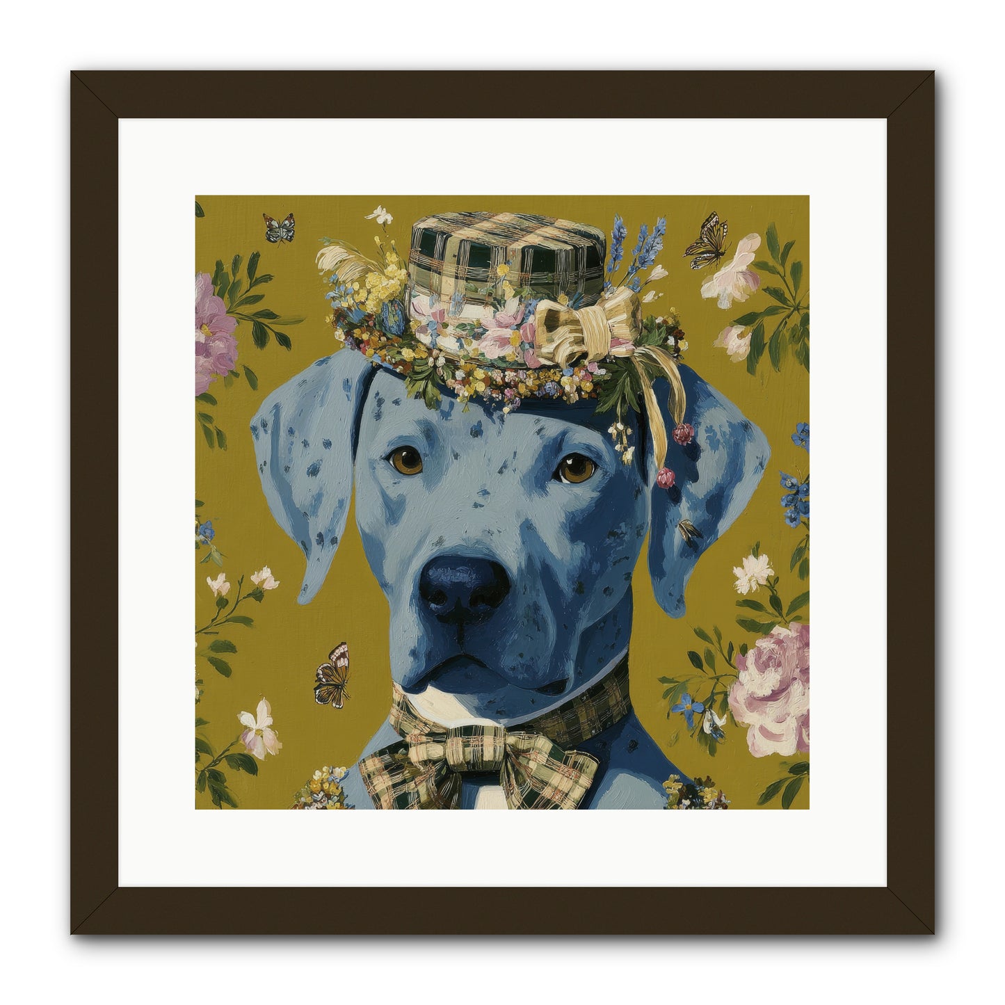 Whispers of the Woodland -- Framed Print - Black 16x16