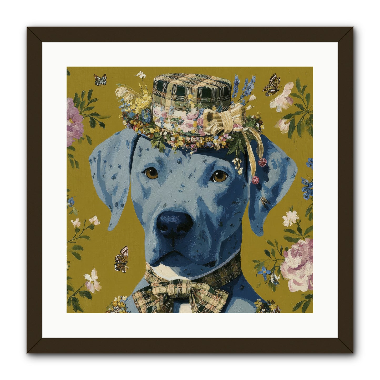 Whispers of the Woodland -- Framed Print - Black 20x20
