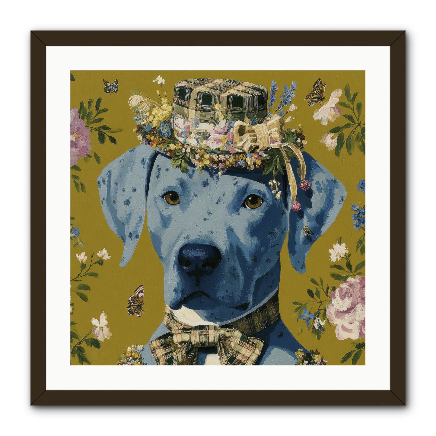 Whispers of the Woodland -- Framed Print - Black 24x24