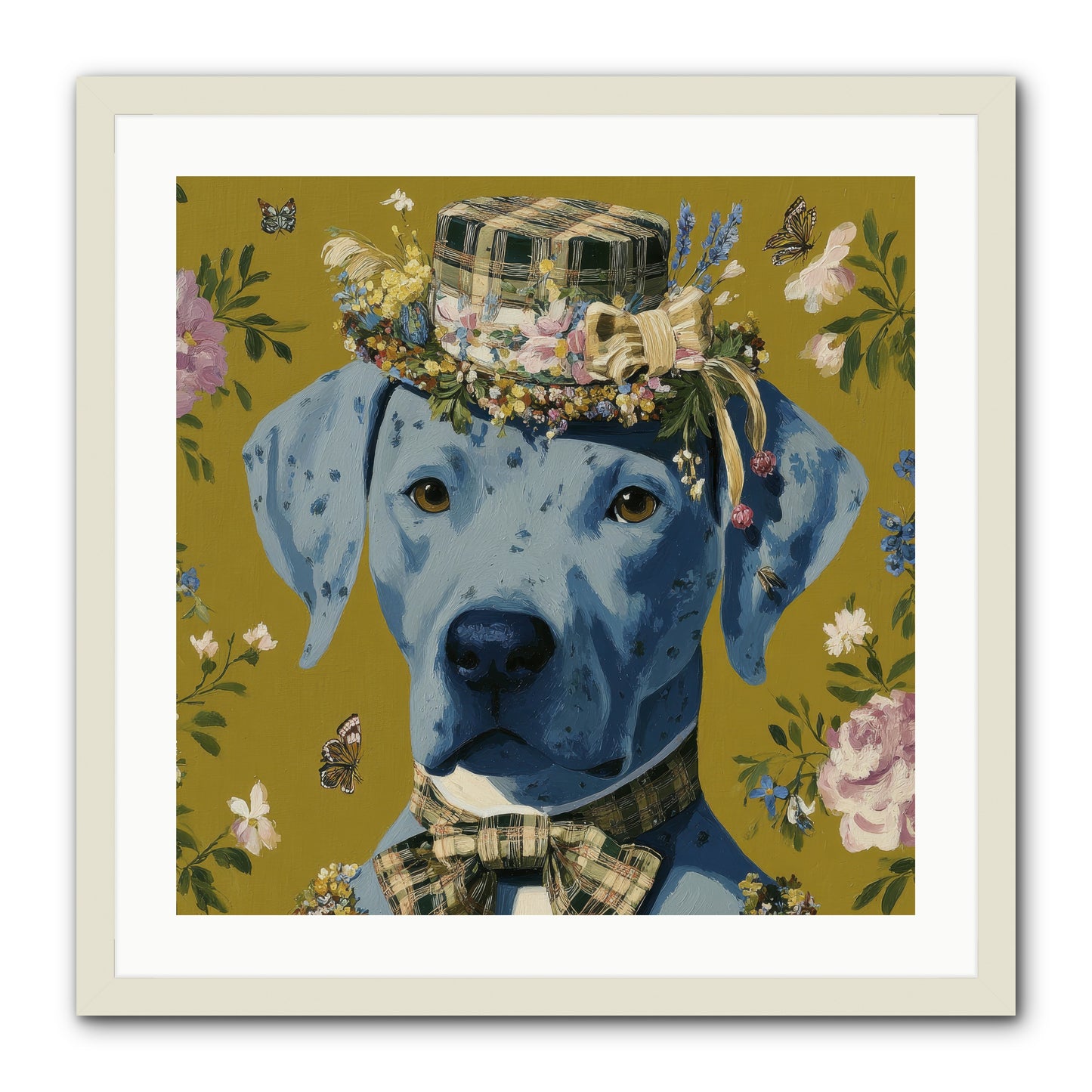 Whispers of the Woodland -- Framed Print - White 24x24