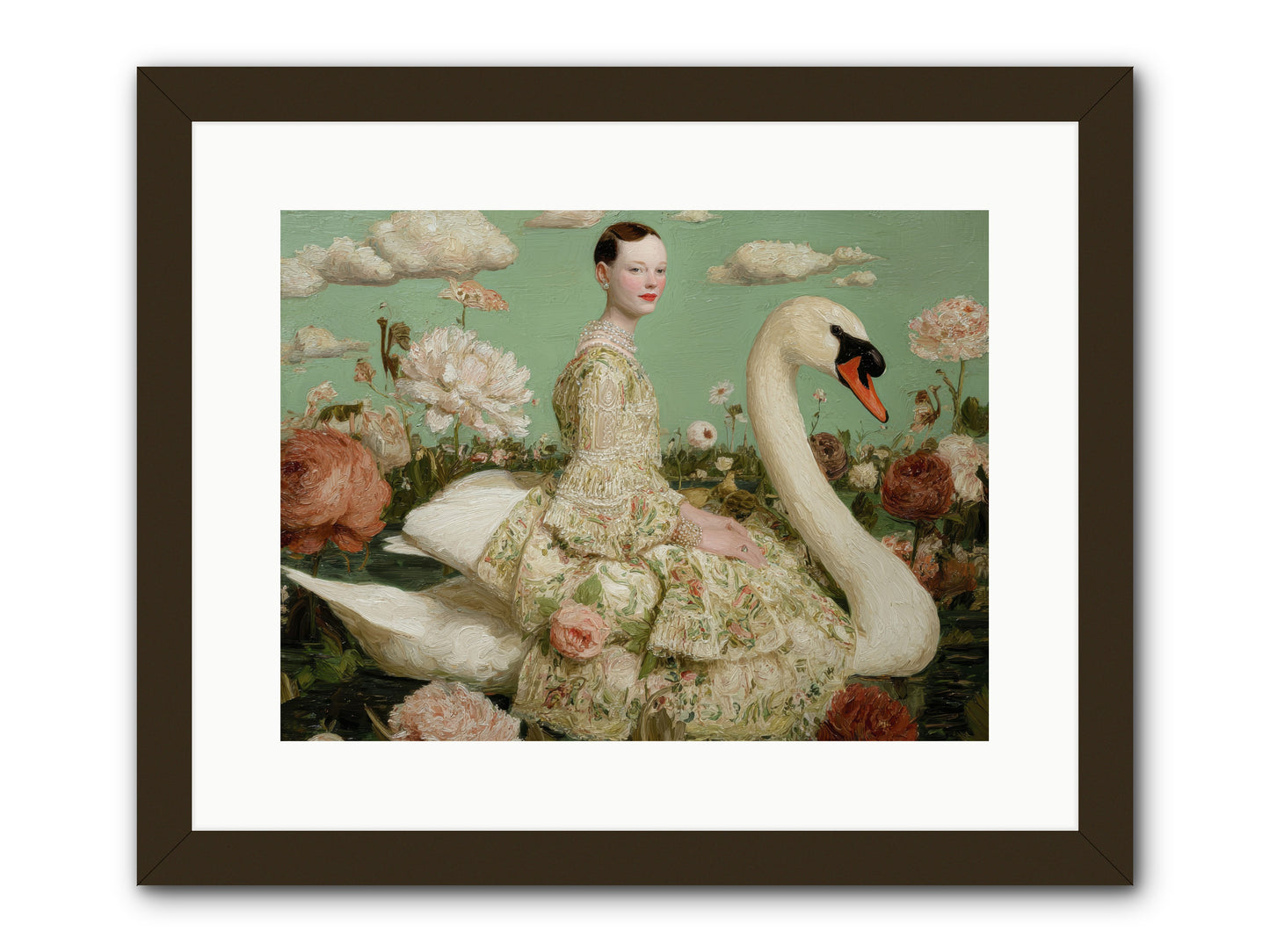 Whistlewood Lane-REZ -- Framed Print - Black 16x12