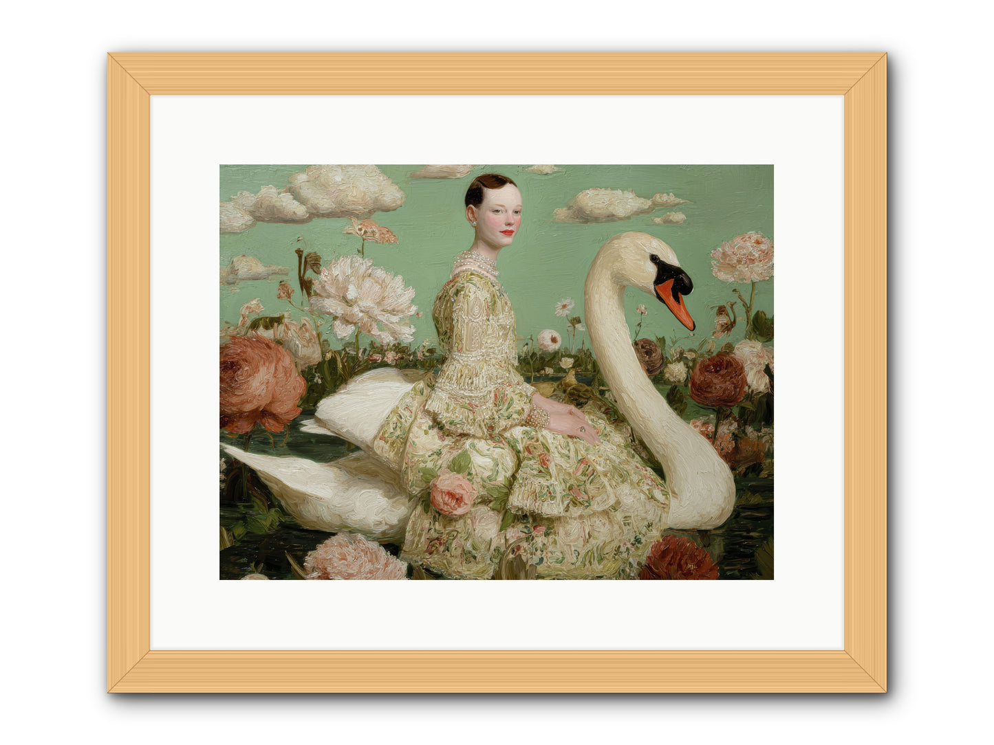 Whistlewood Lane-REZ -- Framed Print - Natural 16x12