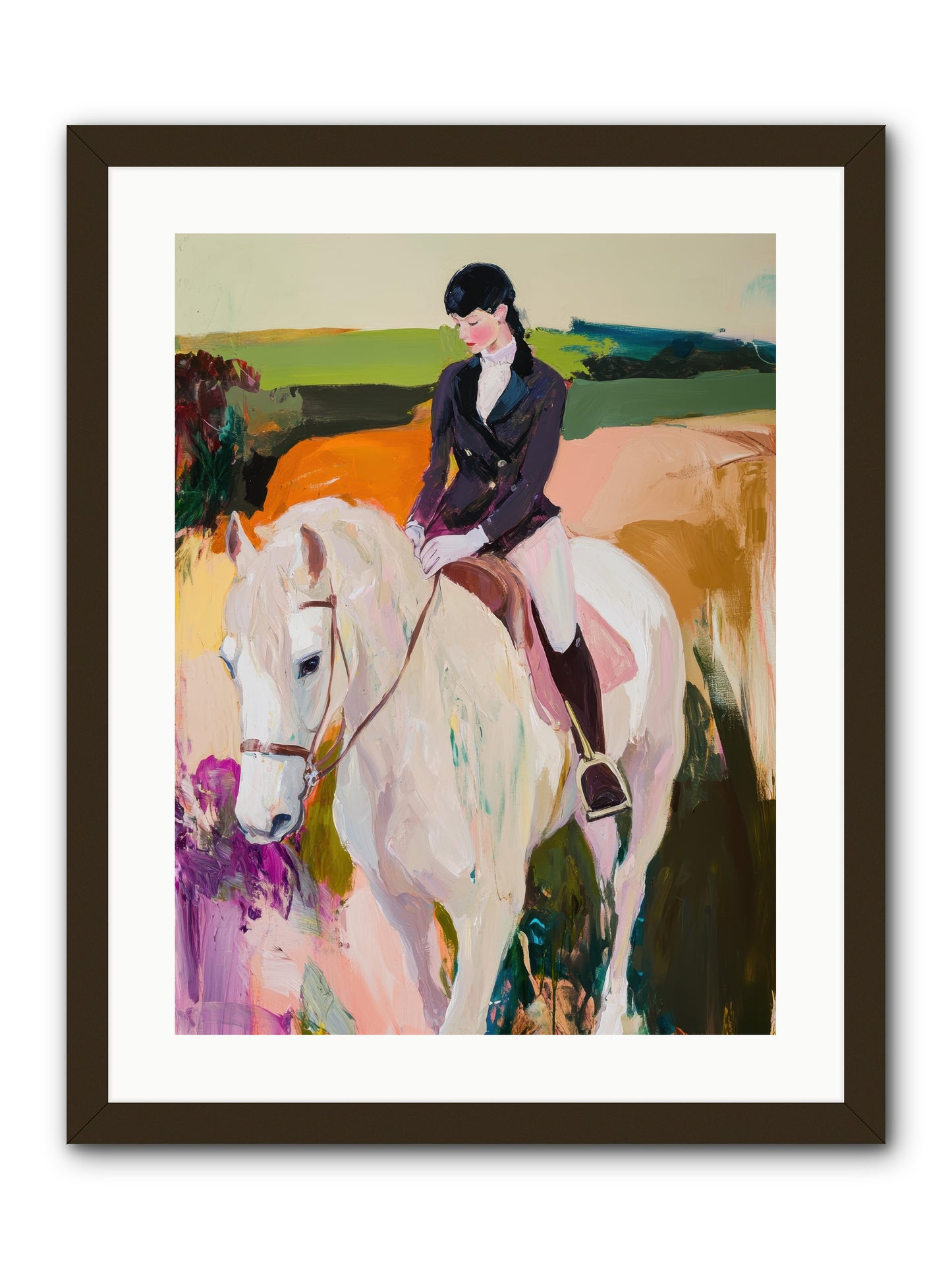 Whistling Wind -- Framed Print - Black 18x24