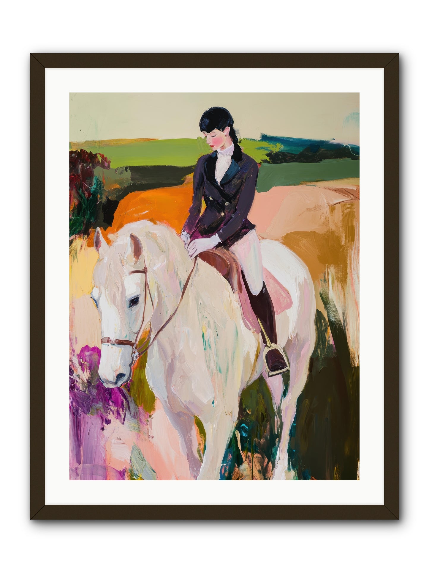 Whistling Wind -- Framed Print - Black 24x32