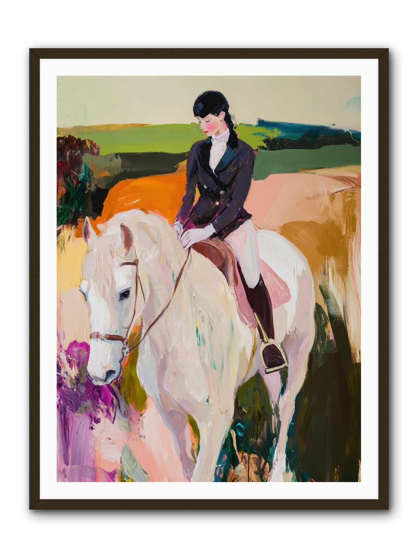 Whistling Wind -- Framed Print - Black 36x48