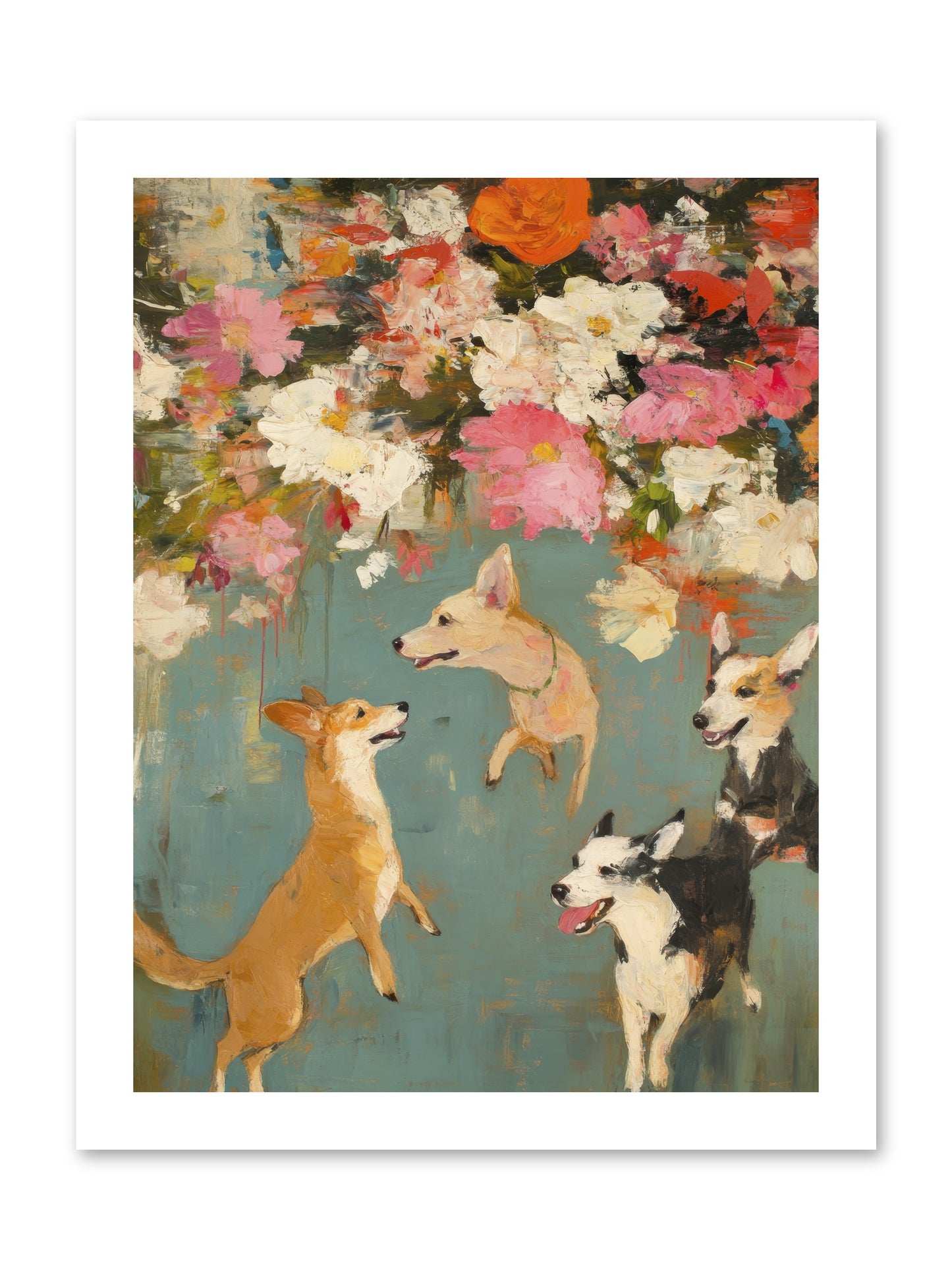 Wild Bloom Companions -- Paper Print 12x16