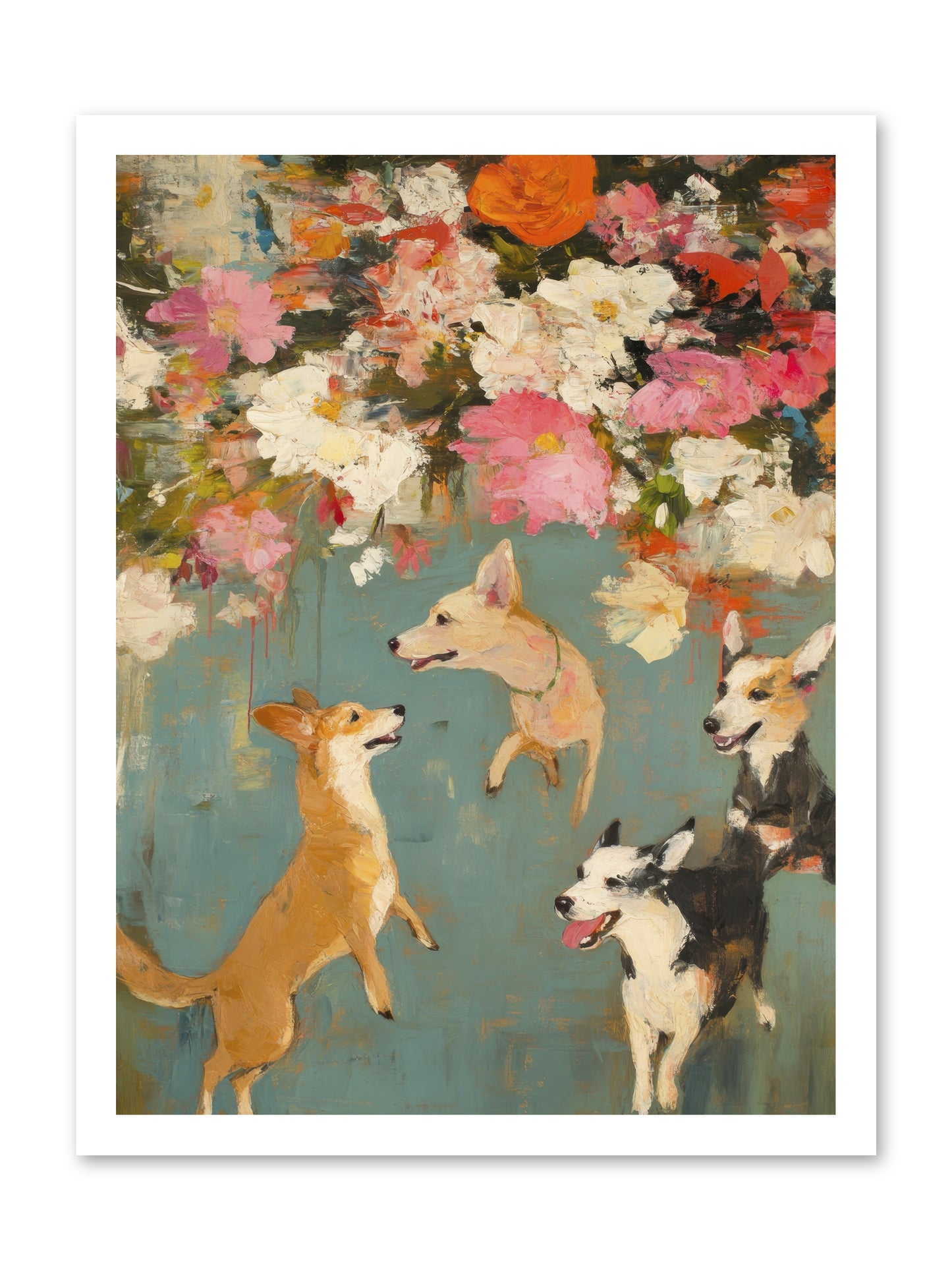 Wild Bloom Companions -- Paper Print 18x24