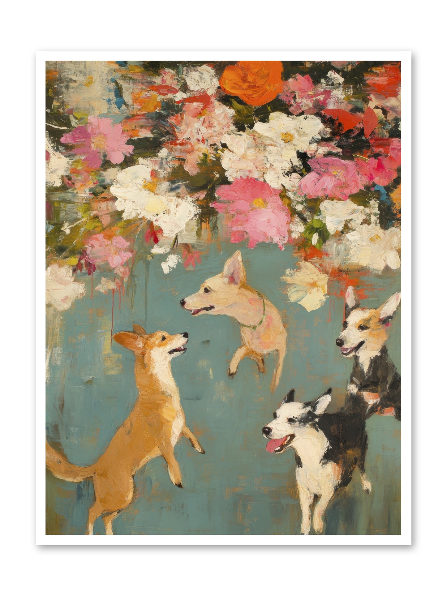Wild Bloom Companions -- Paper Print 36x48