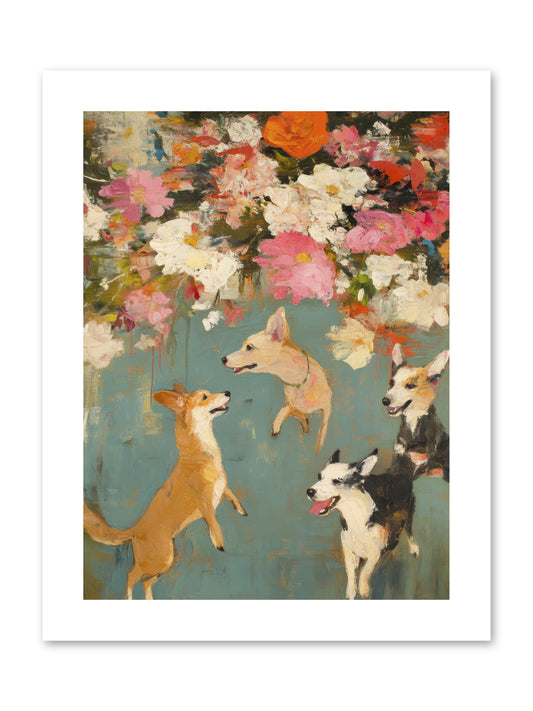 Wild Bloom Companions -- Paper Print 9x12