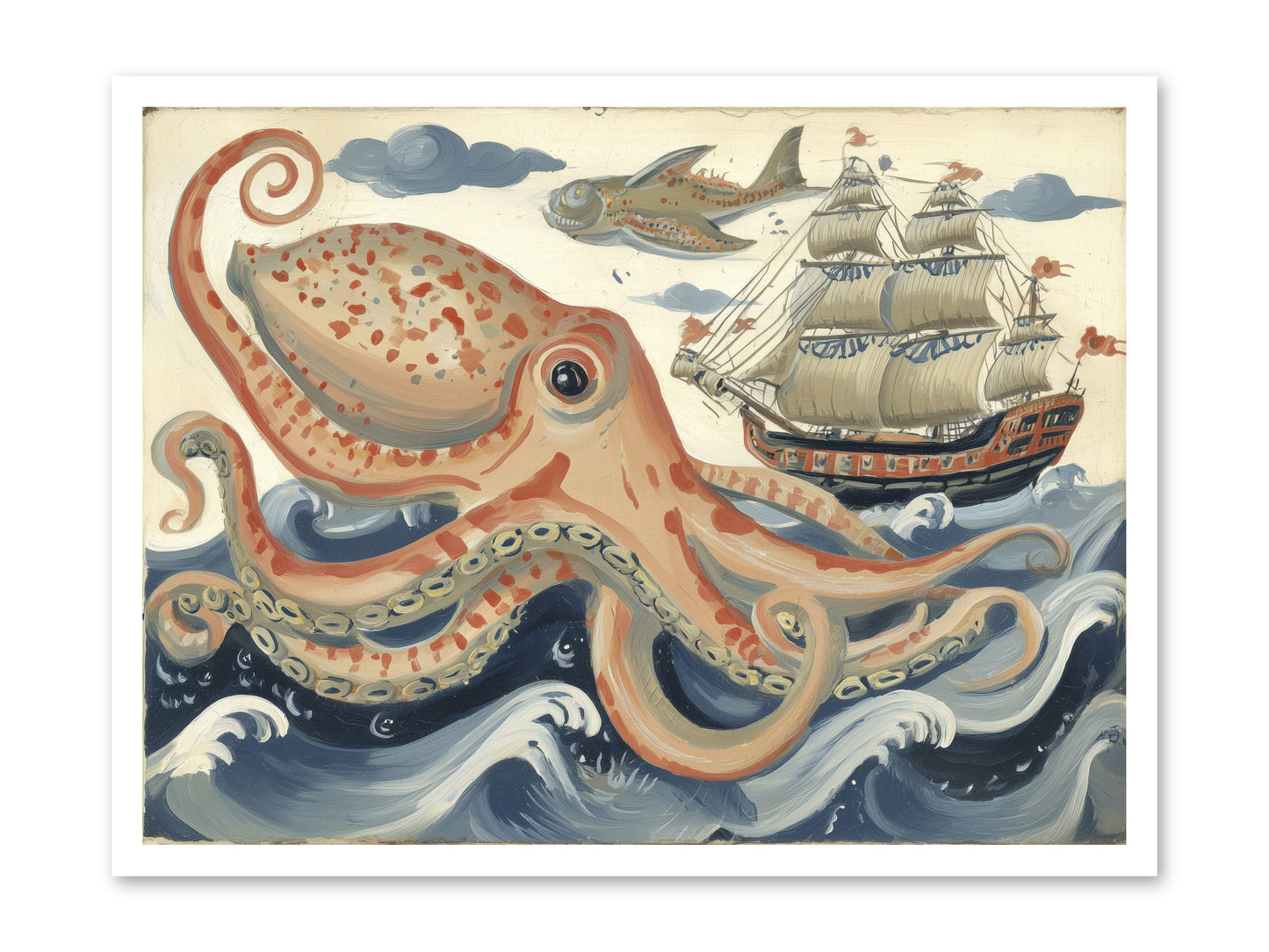 Wild Current -- Loose Canvas Print 32x24