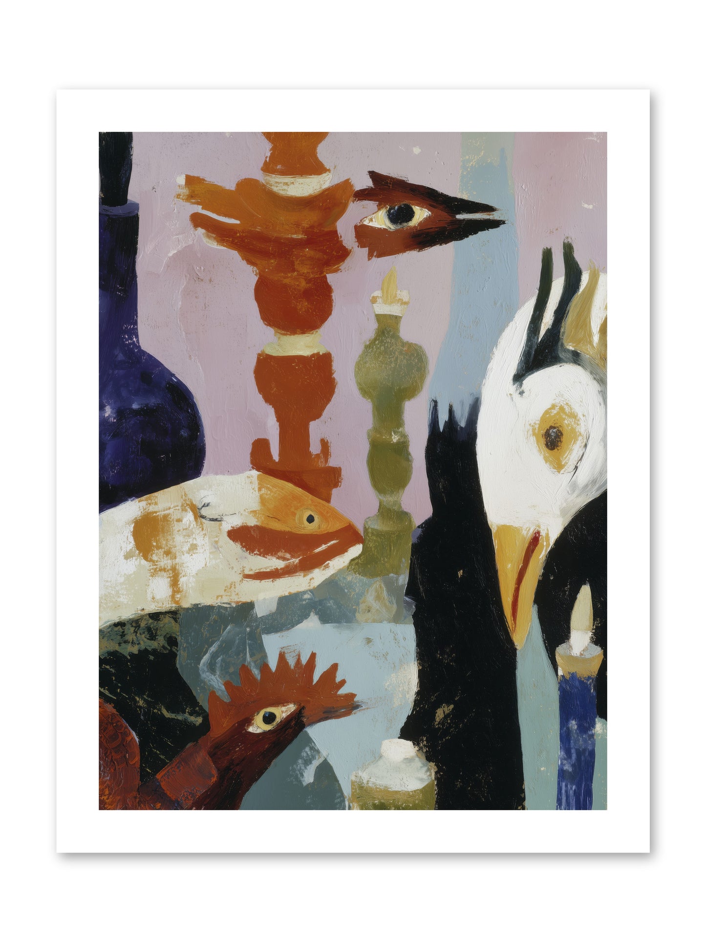 Wild Ember Days -- Loose Canvas Print 12x16
