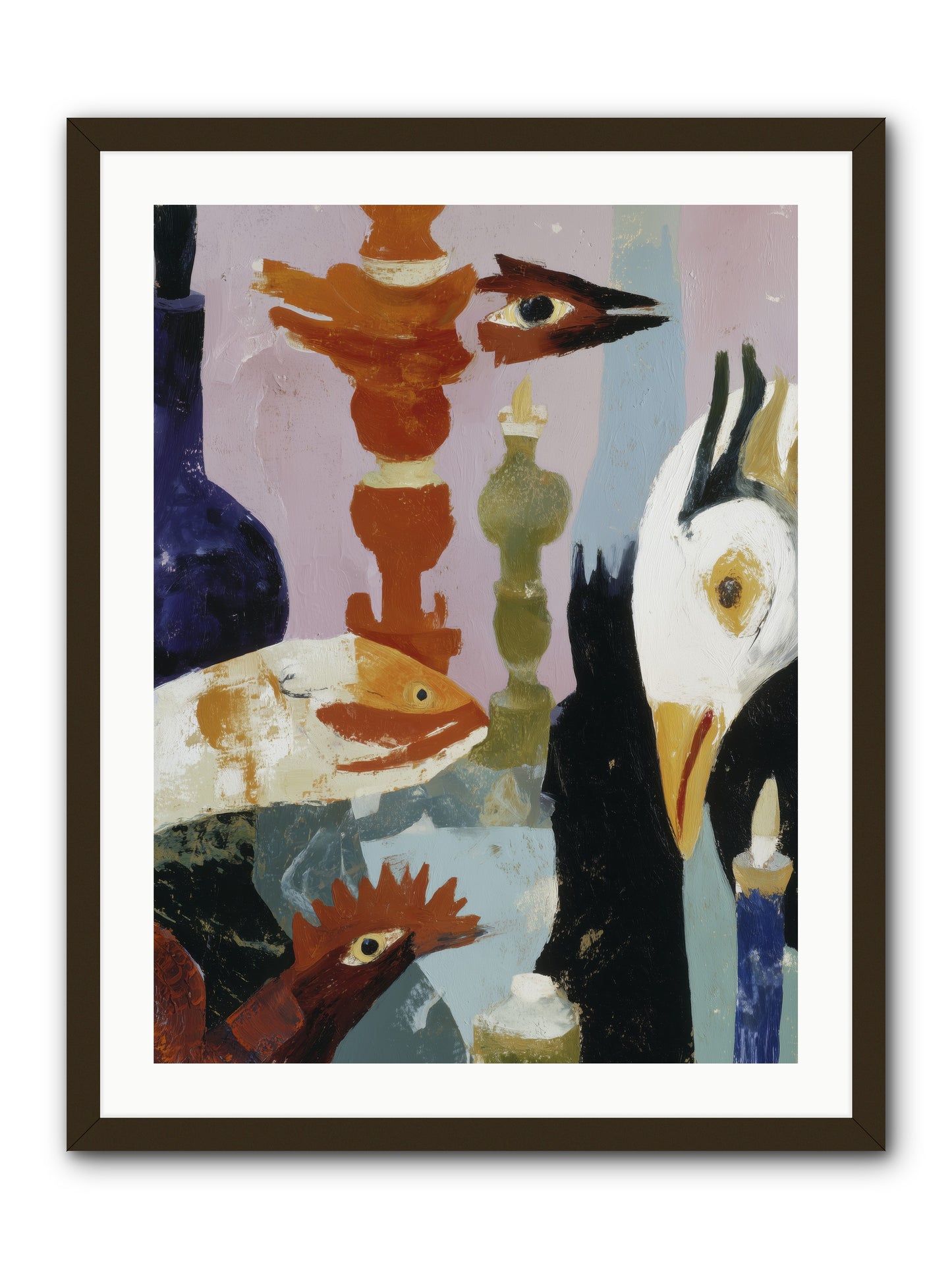 Wild Ember Days -- Framed Print - Black 24x32