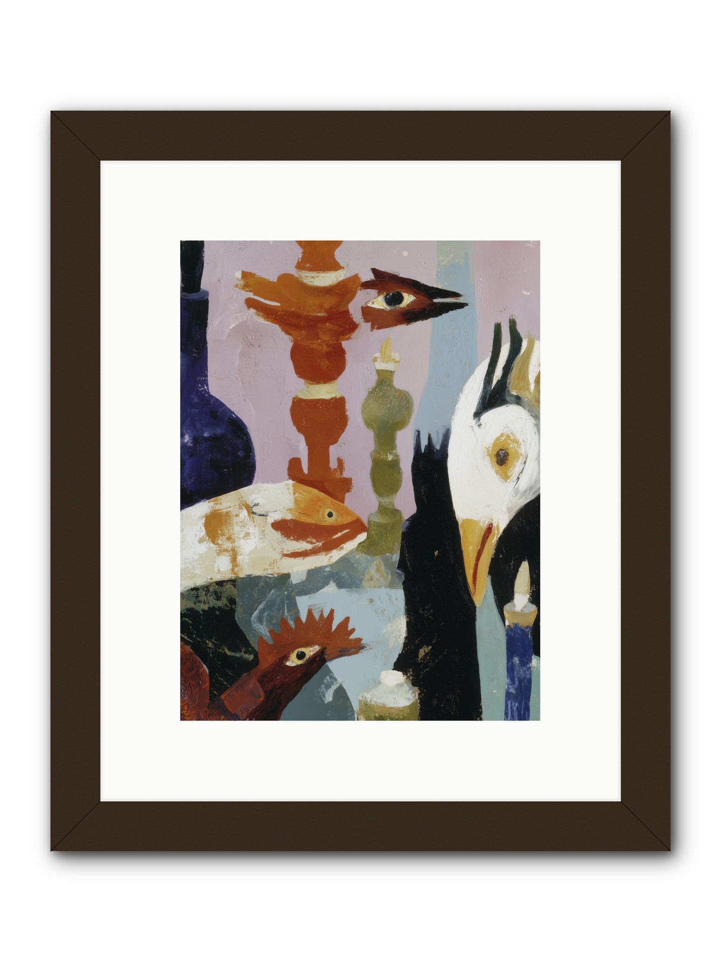 Wild Ember Days -- Framed Print - Black 9x12