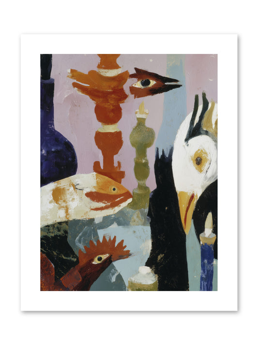 Wild Ember Days -- Paper Print 9x12