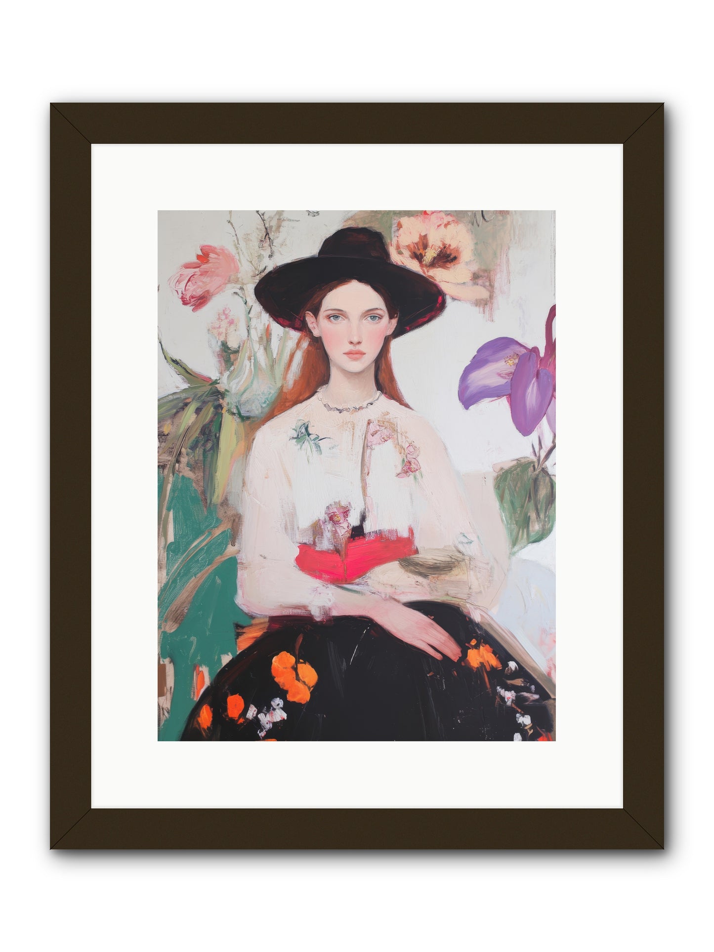 Wild Heart -- Framed Print - Black 12x16