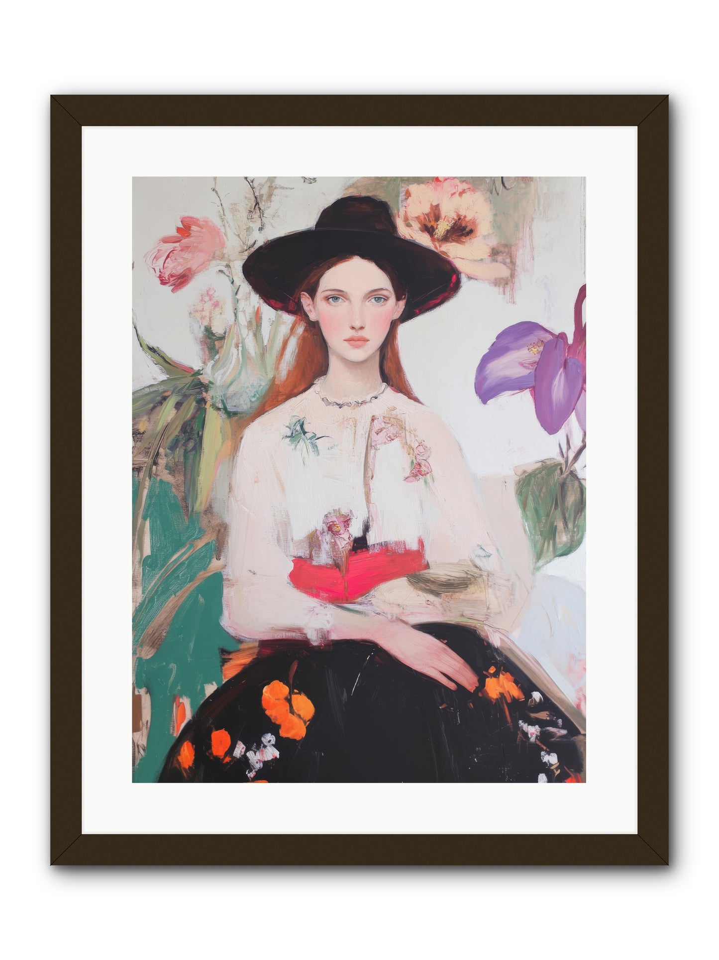 Wild Heart -- Framed Print - Black 18x24