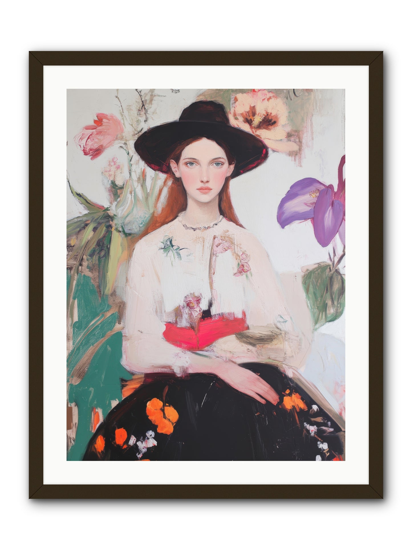 Wild Heart -- Framed Print - Black 24x32