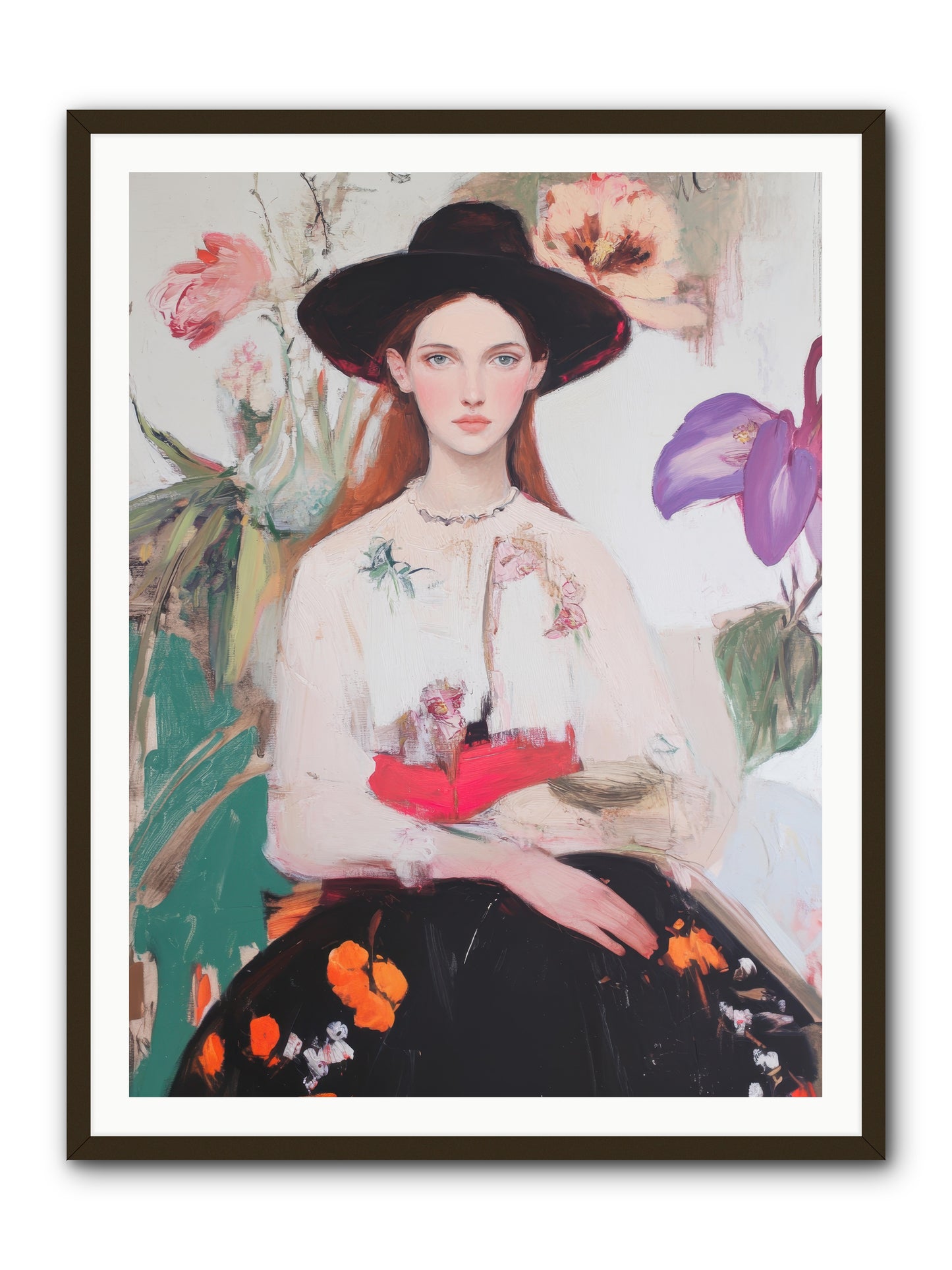 Wild Heart -- Framed Print - Black 36x48