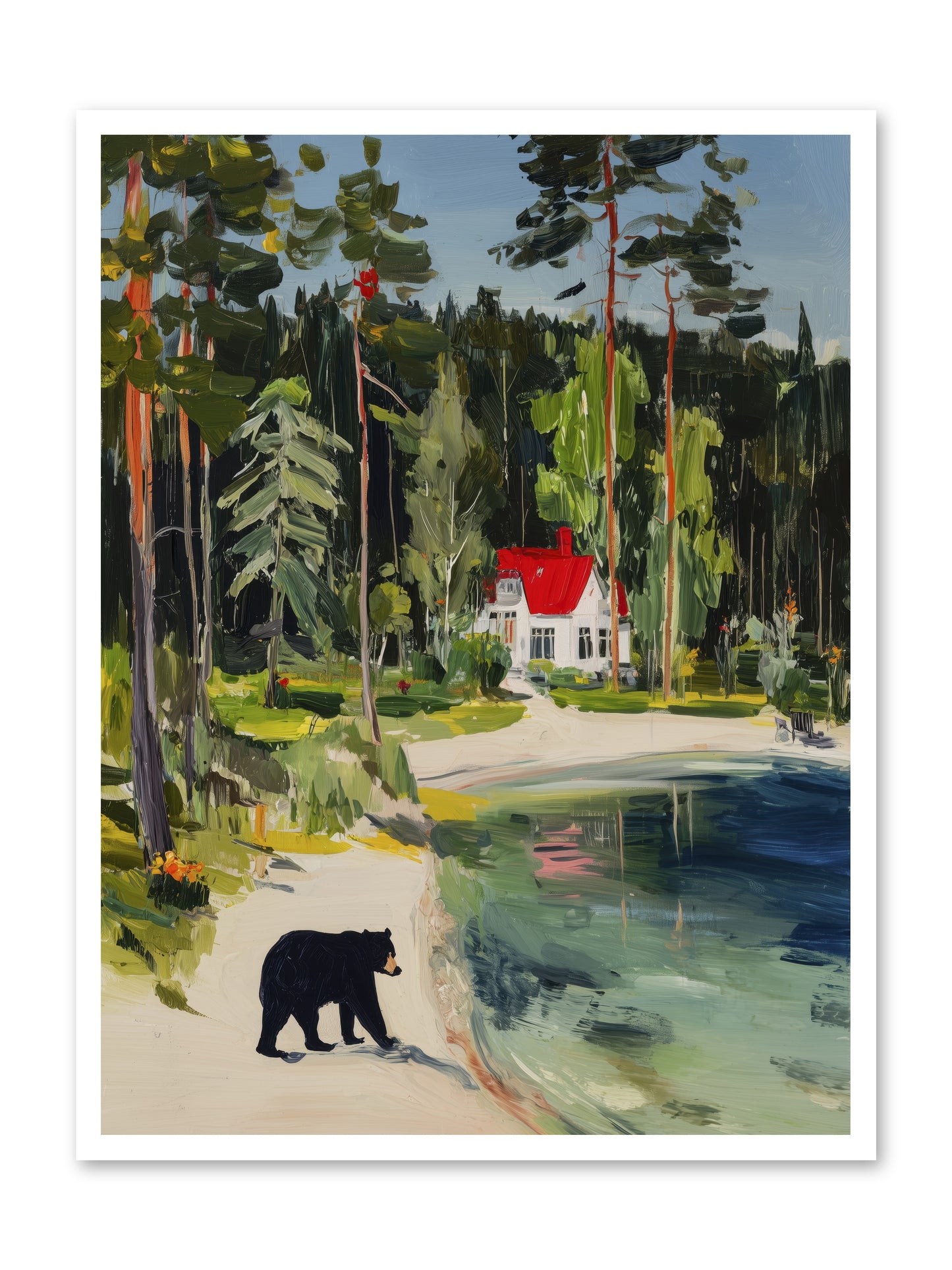 Wild Heart Wanderer -- Paper Print 30x40